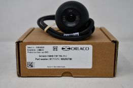 A boxed as new ORLACO camera FAMOS 118 degrees PAL PL7 (P/N: 0171771 / 400/R9799).