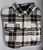 An as new Ducie London Abi lined long shacket (One size - RRP $552).