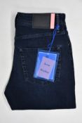 A pair of as new ACNE Studios Melk blue black 2nds jeans (W28/L34).