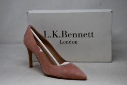 A pair of as new L.K.Bennett Floret shoes (EU 38).