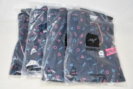 Four women's as new Morvelo Biz thermoactive long sleeve cycling jerseys (L - RRP £95 each).