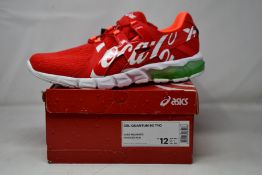 A pair of as new Asics Coca Cola Gel-Quantum 90 trainers (UK 11).
