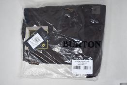 A men's as new Burton Gore Reserve bib in seal brown (S - RRP £235).