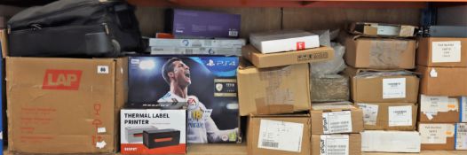 COLLECTION ONLY: A quantity of assorted as new and pre-owned electrical items (All items sold as