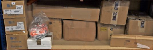 COLLECTION ONLY: A quantity of assorted as new and pre-owned components, cables and related items (