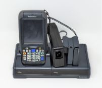 A pre-owned Intermec CN70 Barcode Scanner (M/N: 1000CP01U) with Intermec 852-920-001 Charging