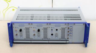 A PI E-619 High-Power Amplifier for Piezo Actuators with E-509.X3 PZT-SERVO Controller (Appears as