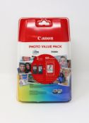Nine as new Canon PG-540 XL/CL-541XL Photo Value Packs (5222B013AA) (Sealed, some damage to