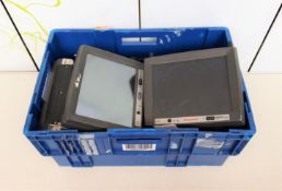 Six pre-owned Honeywell / LXE VX8 Vehicle Mount Computers (Untested, sold as seen).