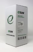 Eight boxed as new 1KG bottles of eSun Hard Tough 3D Printer Resin in White.