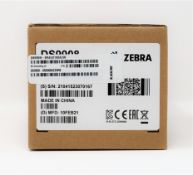 A boxed as new Zebra DS9908-SR Barcode Scanner (P/N: DS9908-SR4U2100AZW).