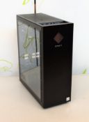 UNTESTED - SOLD AS SEEN - A pre-owned boxed HP Omen desktop PC with Intel Core i5-10400F CPU (no