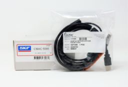 Five boxed as new SKF Microlog CMAC 5095 USB Communication/Power Splitter Cables (Individual