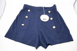 A pair of as new See by Chloe shorts in blue lagoon (M).