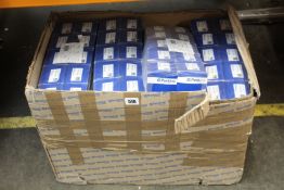 Forty Perkins Oil Filters (140517050) and fourteen Filter Elements (5543091), all boxed as new.