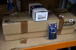 Thirty three as new ABUS 158/50 B/EFSPP combination locks.
