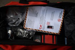 An as new Chicago Pneumatic CP8350 Cordless Grinder with batteries, charger and case.