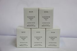 Five as new N.C.P. Olfactive Facet 701 Leather & Vetiver eau de parfum (5 x 50ml).