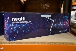 A boxed as new Neatfi white LED task lamp XL 2,200 lumens.