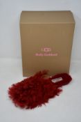 A pair of as new Ugg x Molly Goddard slippers (UK 6 - RRP £280).