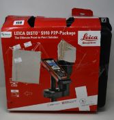 An as new Leica Disto S910 P2P laser distance pro package.