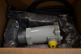 A boxed as new Qualitrol 910 rapid pressure rise relay (910-THD-Q-120-STD).