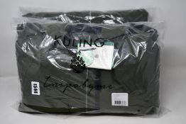 Two children's as new Kuling x Inspobyme 3-in-1 jackets (134cm, 140cm).