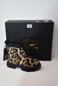 A pair of as new Goldbergh Stark snowboots in leopard (EU 40).