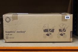 A boxed as new Bugaboo Donkey 3 Style Set in grey melange.