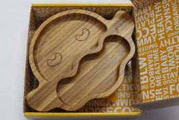 A quantity of as new Bamboo Bamboo lamb design suction plates (Approximately 35).