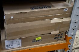 Three boxed as new Grohe GD2 concealed toilet cisterns.