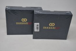 Five boxed as new DuoDuoGo j3 mobile phones.