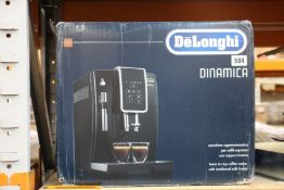 A DeLonghi Dinamica bean to cup coffee machine.