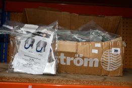 A quantity of as new Sundstrom R06-0813 Heat Protection Heads for SR580 Protective Helmets (