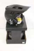 A boxed as new Fox Dropframe Pro helmet in Black (EAN: 191972424199).