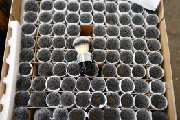 A quantity of men's Beard & Blade Supply Co. synthetic shaving brushes (Approximately 95 items).