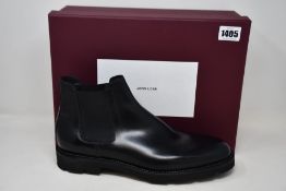 A pair of as new John Lobb Lawry Chelsea boots (Size 11 - RRP £1,390).