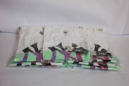 Twelve as new 47 Brand New York Yankees T-shirts in white (All M).