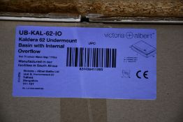 A Victoria + Albert Kaldera 62 Recessed Basin (UB-KAL-62-IO).