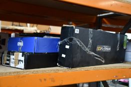 Four CYMA airsoft rifles to include CM.098B, CM.041 and other (Over 18s only).