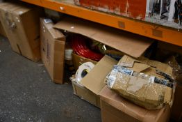 A large quantity of miscellaneous items, mainly industrial related.