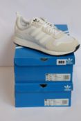 Two pairs of as new Adidas ZX 700 HD trainers (UK 10.5).