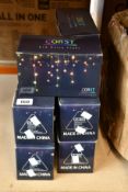 Ten boxed as new Corst LED fairy lights (50m).