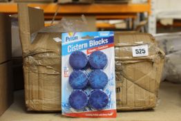 Forty eight packs of six Prism Ocean Cistern Blocks.