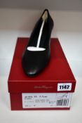 A pair of women's as new Salvatore Ferragamo Judy 55 Nappa pumps (Size 11.5).