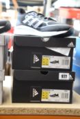 Two pairs of as new Adidas Supernova + M trainers (UK 10).