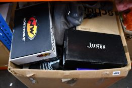 A quantity of assorted as new footwear to include Geox, Status, Saucony, Merrell, Columbia,