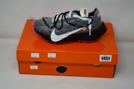 A pair of women's as new Nike X Off White Vapor Street (UK 2.5).