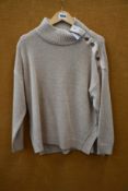 An as new Claudie Pierlot sweater in caramel (T2 - RRP £249).