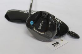 An as new Ping G425 MAX Golf Fairway Wood with Alta CB 65/R (RH, 5, 19 R).